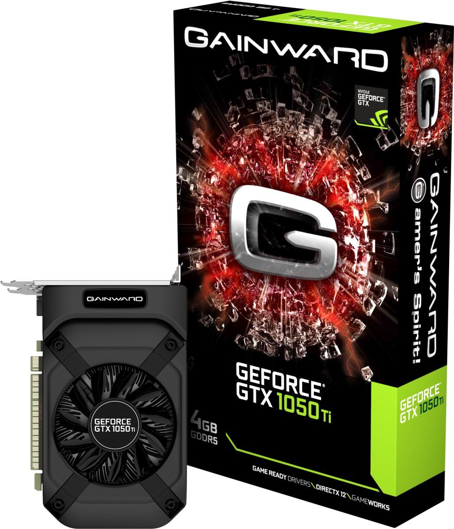 Videókártya GAINWARD GeForce GTX 1050 Ti 4GB