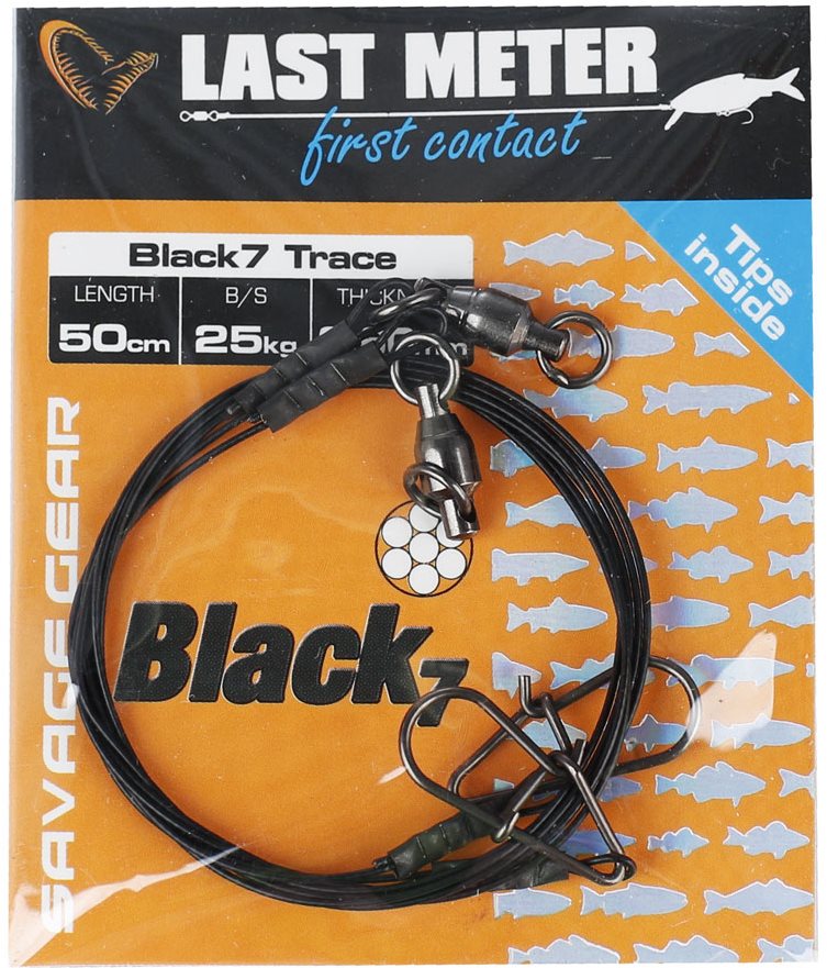 Zsinór Savage Gear Black7 Trace 0