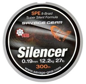 Zsinór Savage Gear HD8 Silencer Braid 120m Zöld