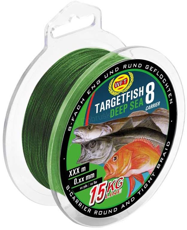 Zsinór WFT Targetfish 8 Deep Sea Green 0