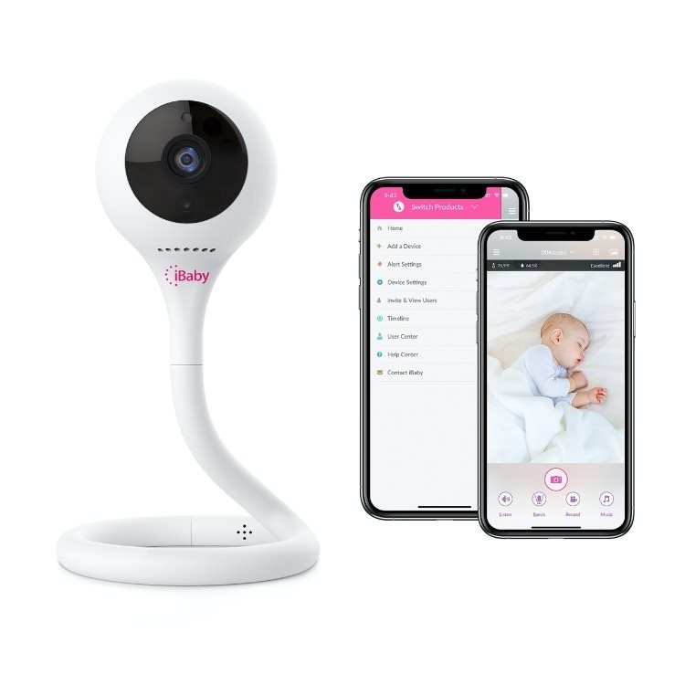 Bébiőr iBaby M2C intelligens bébiőr (videomonitor)