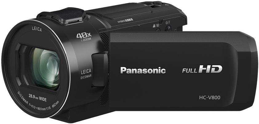 Digitális videókamera Panasonic V800 fekete