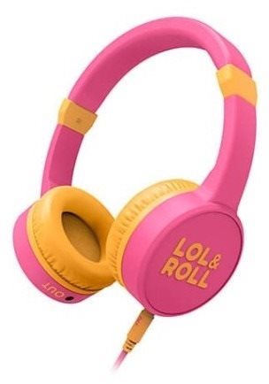 Fej-/fülhallgató Energy Sistem LOL&ROLL Pop Kids Headphones Pink