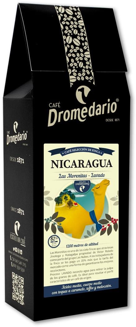 Kávé Cafe Dromedario Nicaragua Las Morenitas Lavado 250 g