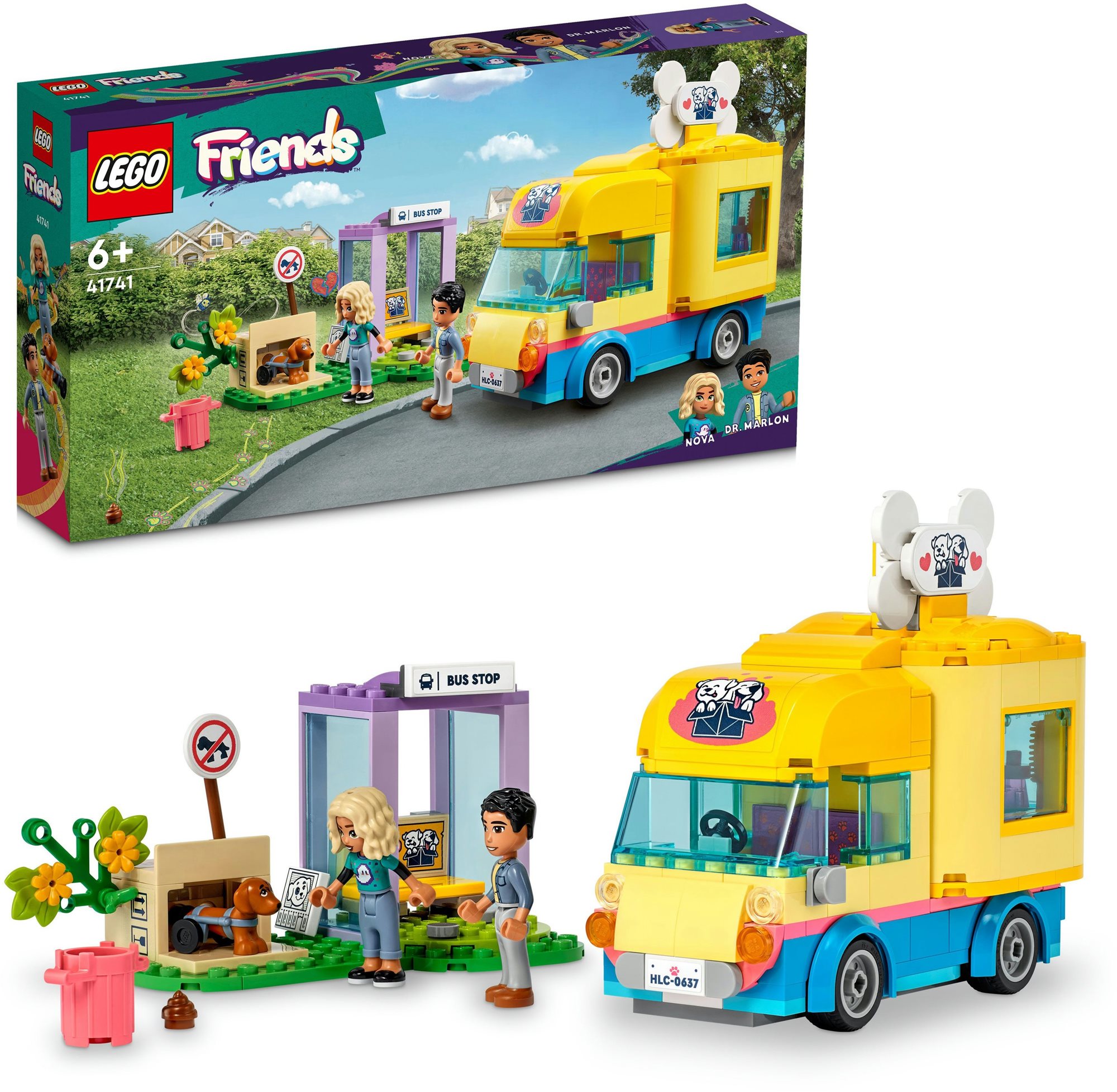 LEGO LEGO® Friends 41741 Kutyamentő furgon