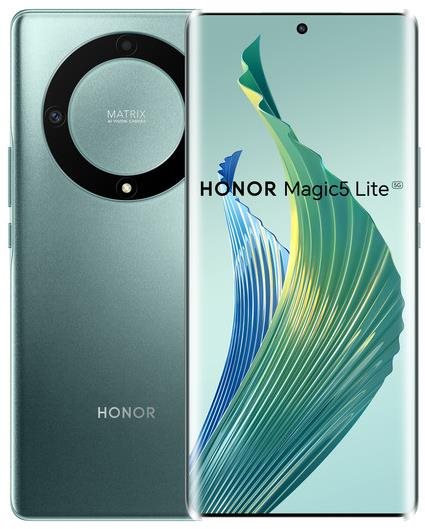 Mobiltelefon Honor Magic5 lite 5G 6 GB/128 GB zöld