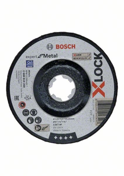 Nagyolótárcsa BOSCH X-LOCK Nagyolótárcsa Expert for Metal rendszerhez