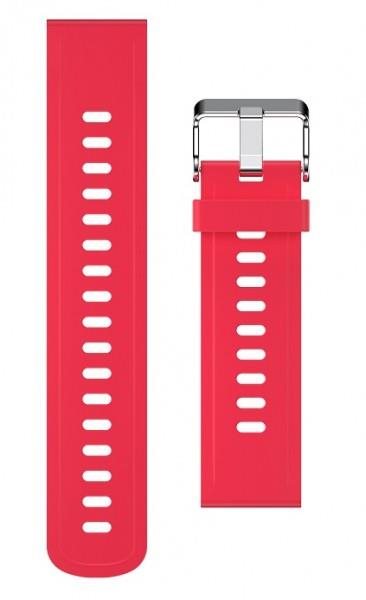 Szíj Aligator Watch 22mm szilikon szíj - piros