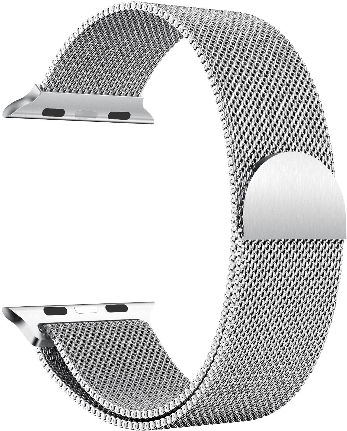 Szíj Eternico Elegance Milanese az Apple Watch 42mm / 44mm / 45mm ezüst