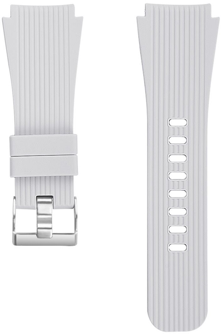 Szíj Eternico Essential Vertical Grain Silver Buckle universal Quick Release 22mm ezüst