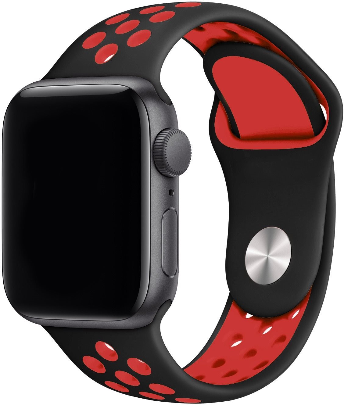 Szíj Eternico Sporty Apple Watch 38mm / 40mm / 41mm  Cool Lava and Black