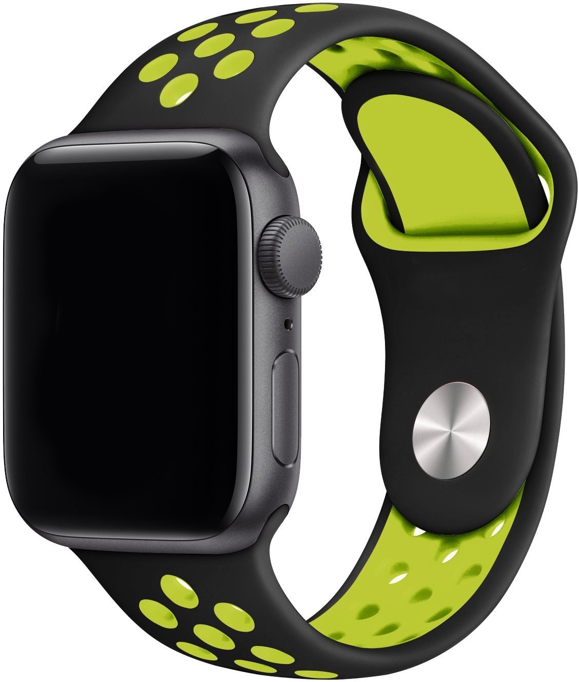 Szíj Eternico Sporty Apple Watch 38mm / 40mm / 41mm  Mustard Yellow and Black