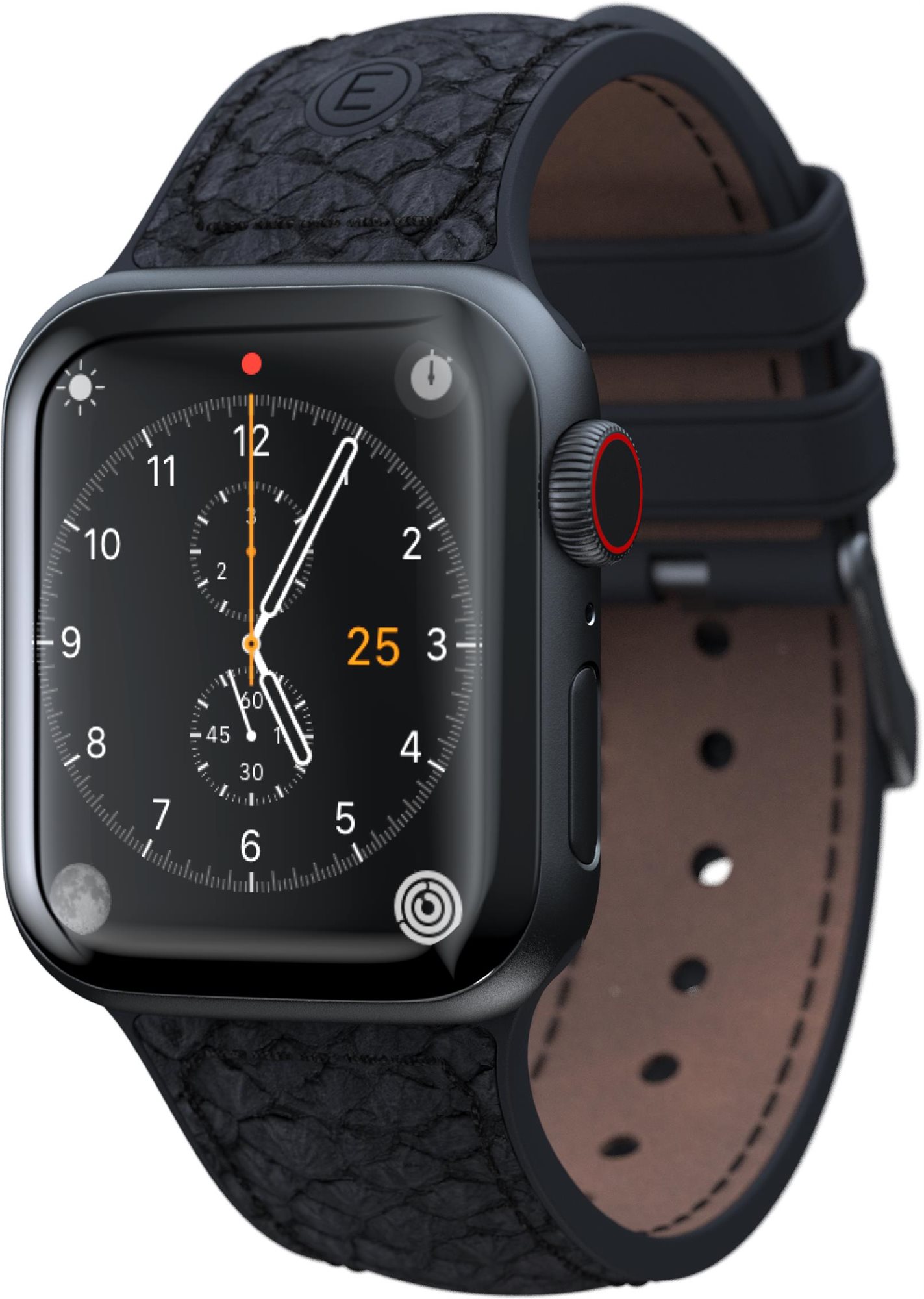 Szíj Njord Vindur Watch Strap for Apple Watch 38/40/41mm Dark Grey