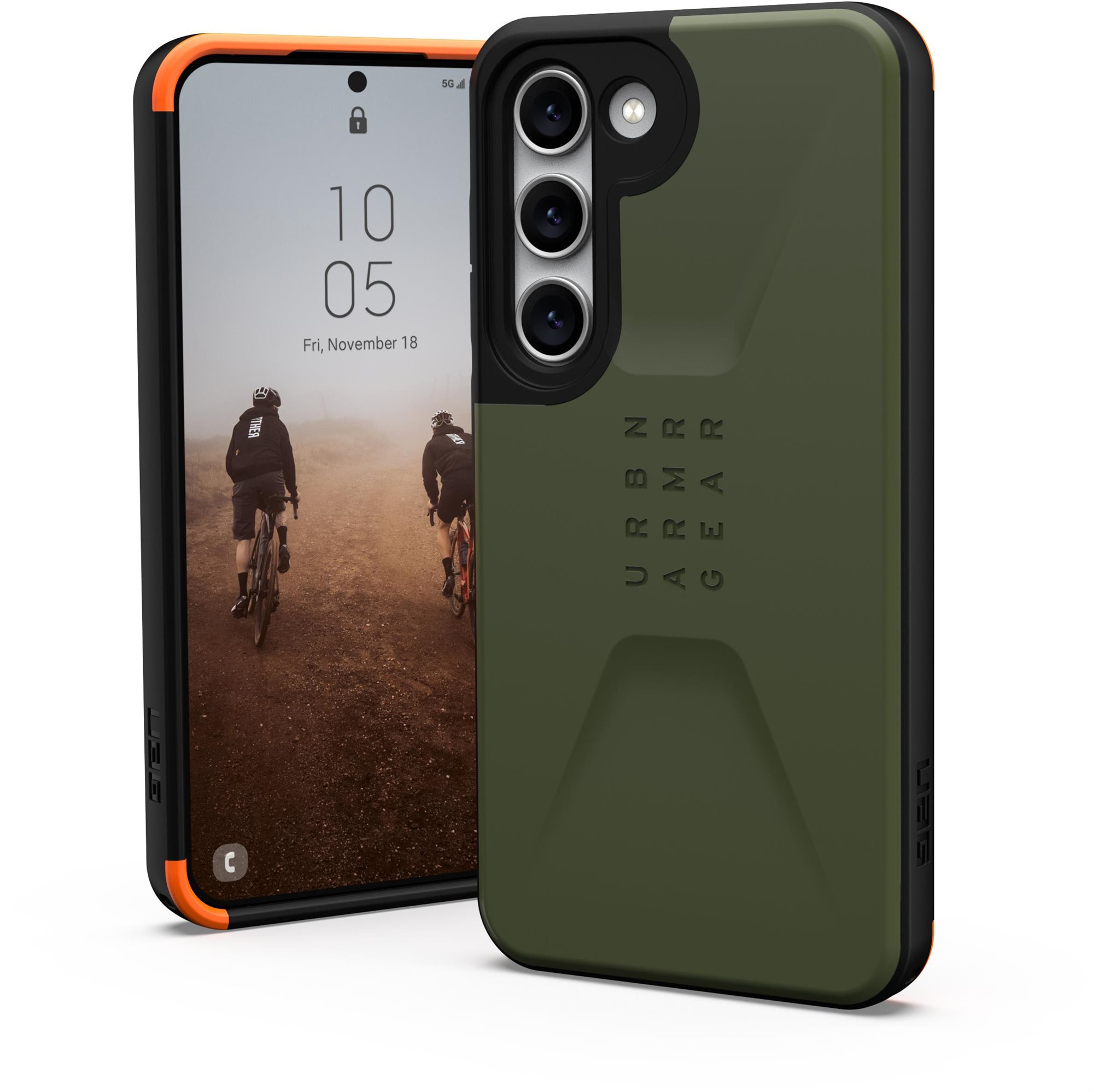 Telefon tok UAG Civilian Olive Samsung Galaxy S23