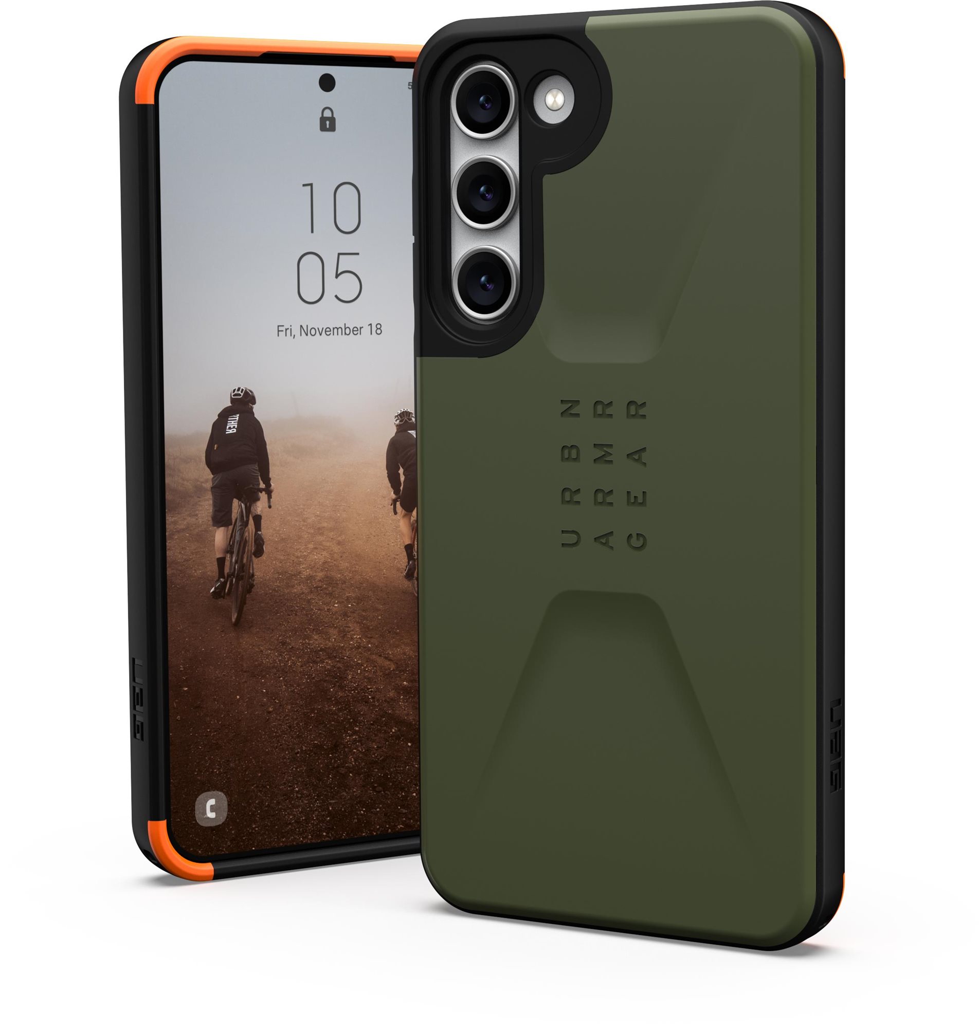 Telefon tok UAG Civilian Olive Samsung Galaxy S23+