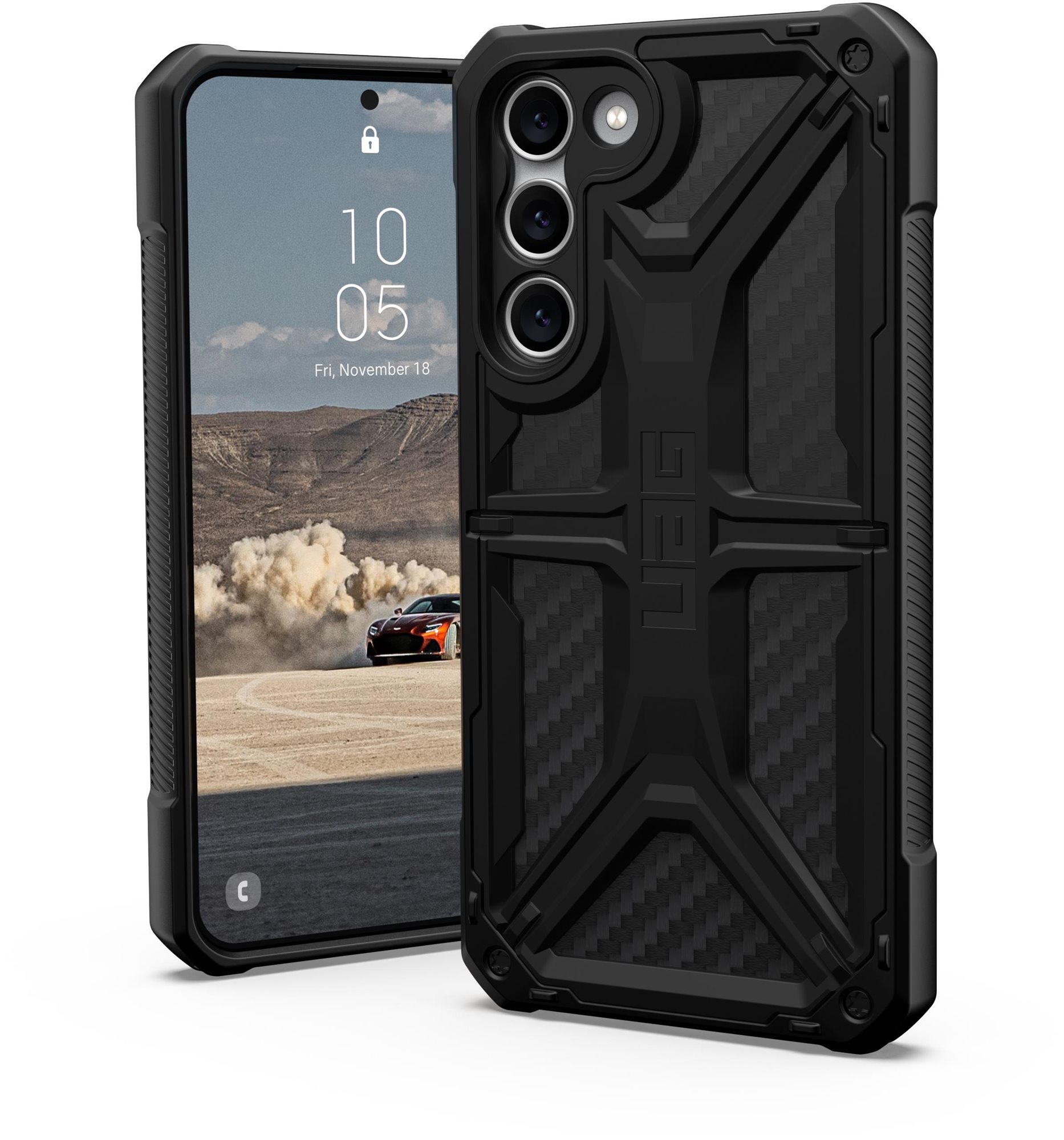 Telefon tok UAG Monarch Carbon Fiber Samsung Galaxy S23+