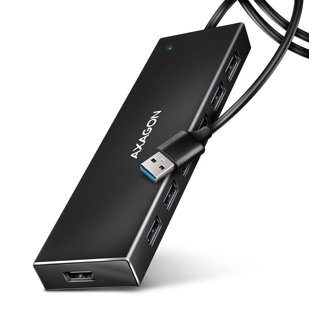 USB Hub AXAGON HUE-F7A CHARGING Hub