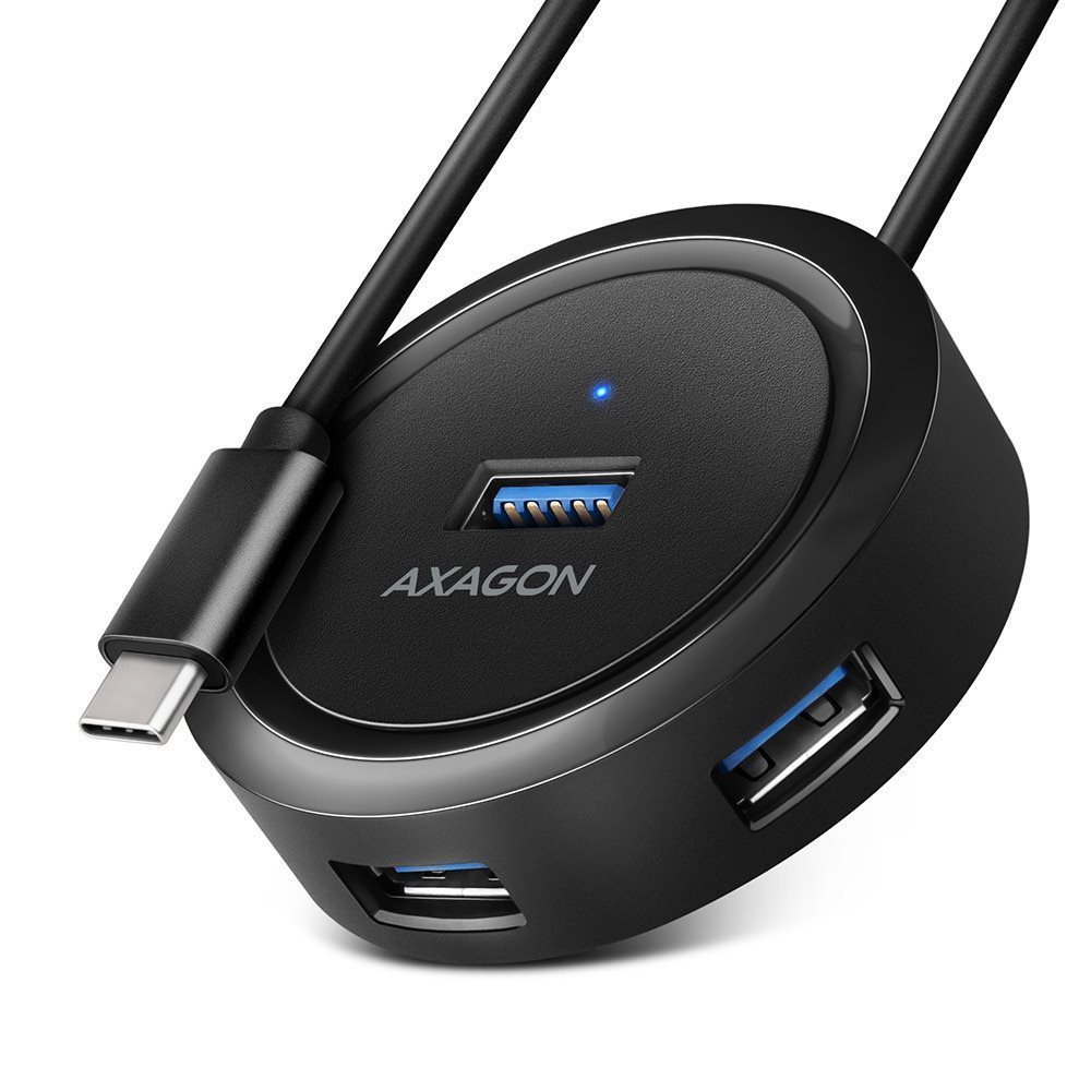 USB Hub AXAGON HUE-P1C ROUND Hub