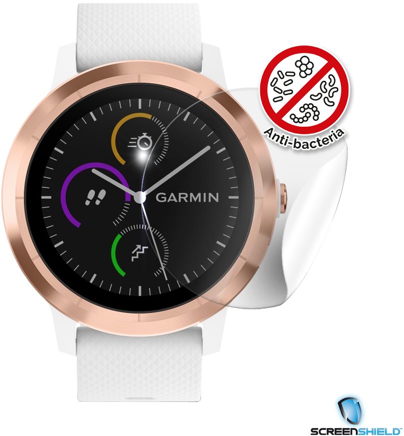 Védőfólia Screenshield Anti-Bacteria GARMIN Vívoactive 3 - kijelzőre