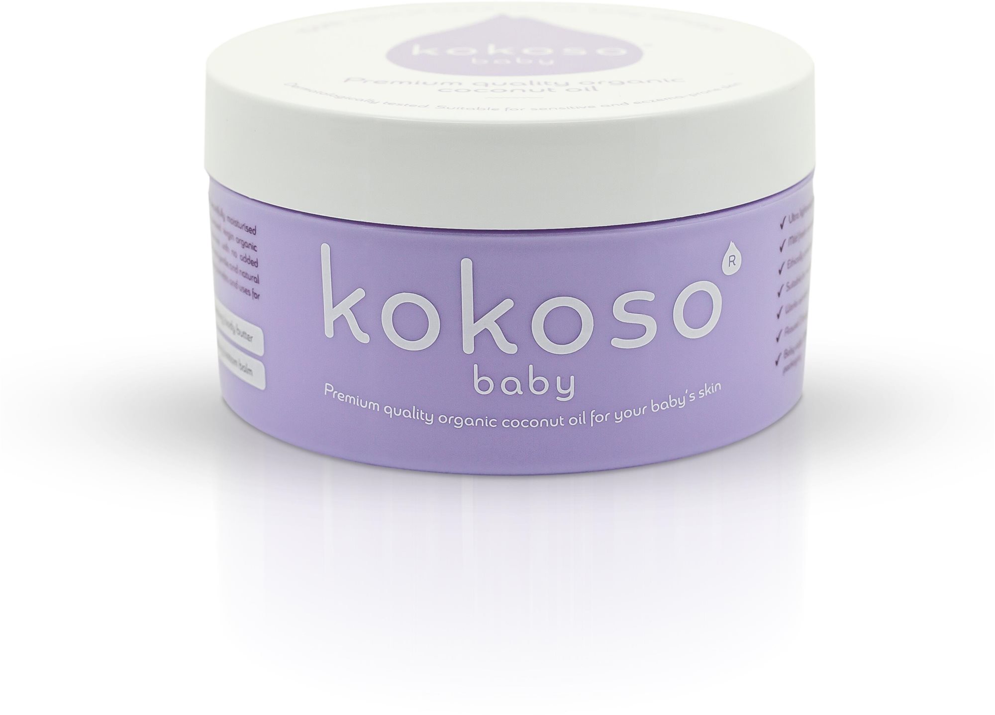 Babaolaj KOKOSO BABY kókuszolaj 200 ml