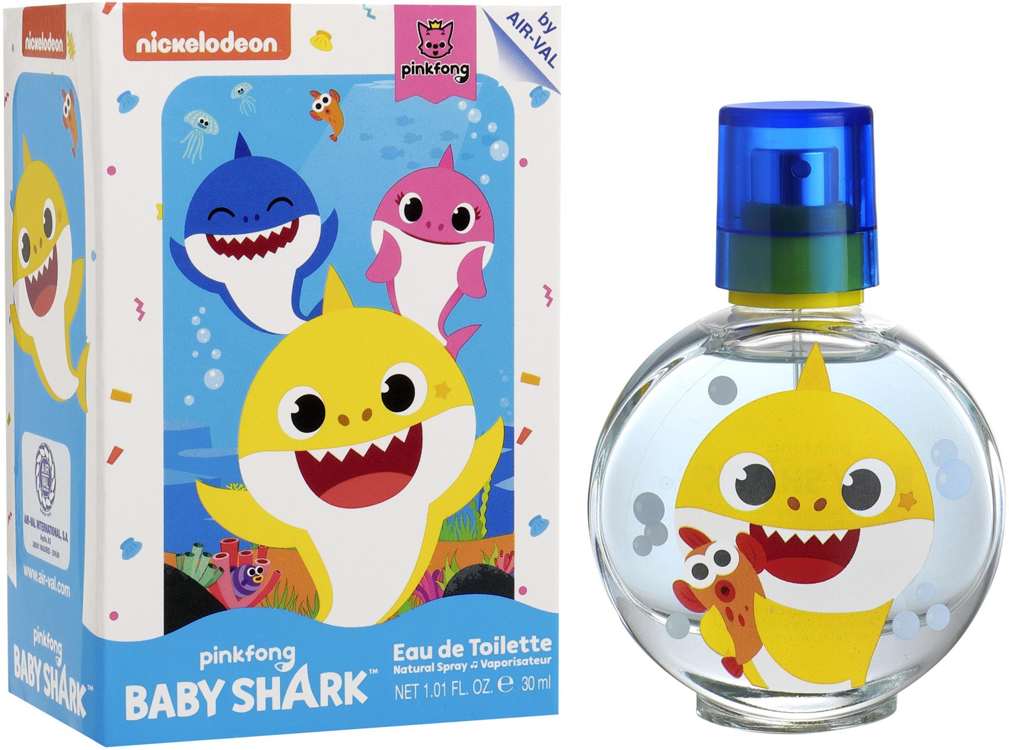 Eau de Toilette AIRVAL Baby Shark EdT 30 ml