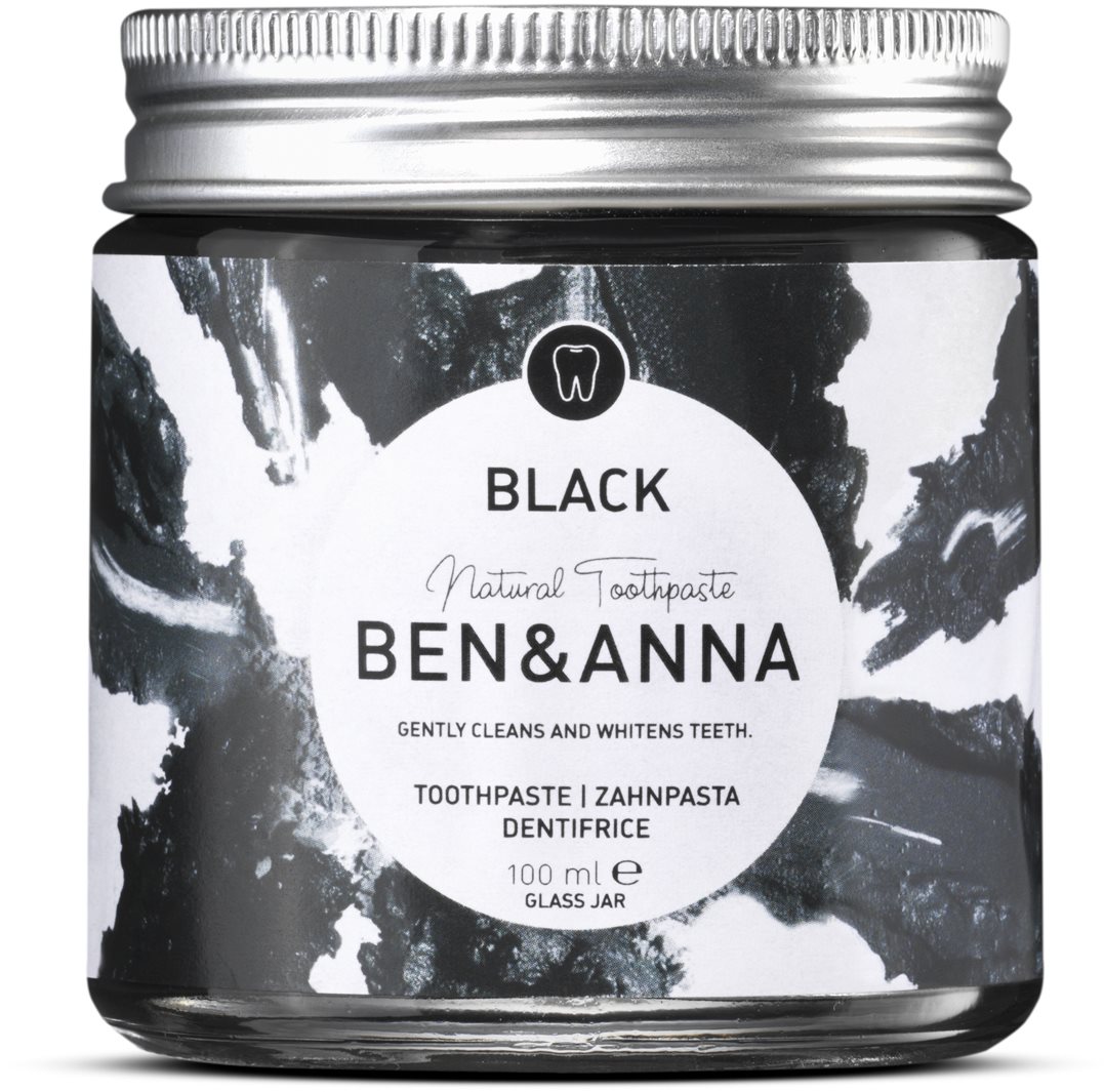 Fogkrém BEN&ANNA Black 100 ml