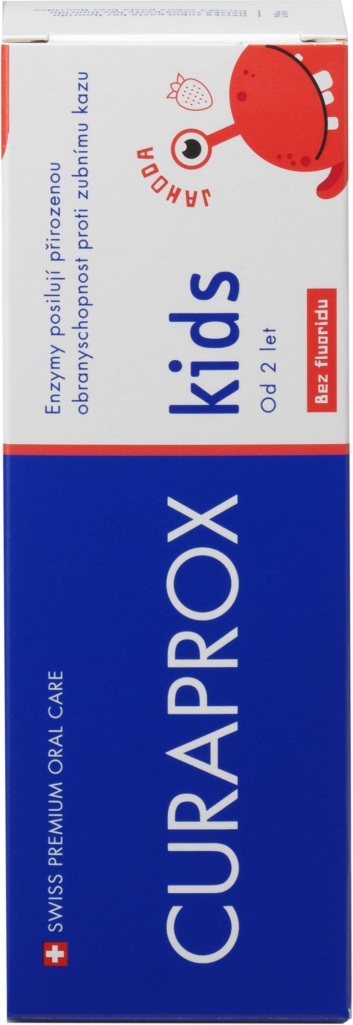 Fogkrém CURAPROX KIDS fogkrém eper zéró 60 ml