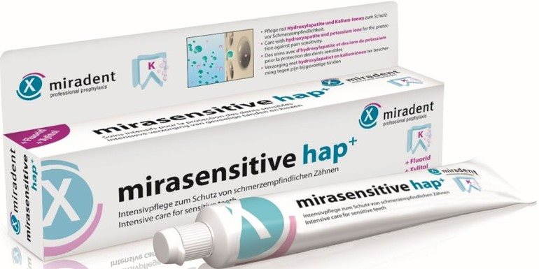 Fogkrém MIRADENT Mirasensitive Hap+ fogkrém 50 ml