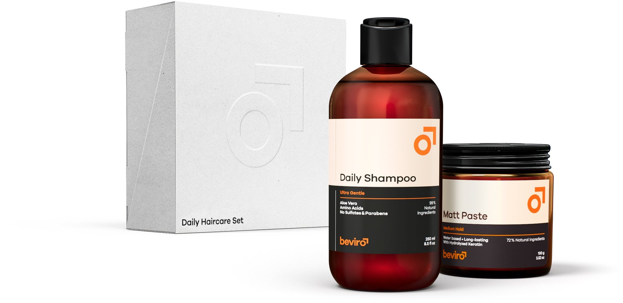 Hajápoló szett BEVIRO Daily Hair Care Set