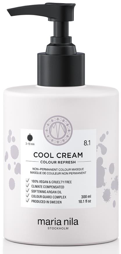 Hajpakolás MARIA NILA Colour Refresh 8.1 Cool Cream 300 ml