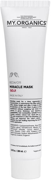 Hajpakolás MY.ORGANICS Miracle Mask Goji 200 ml