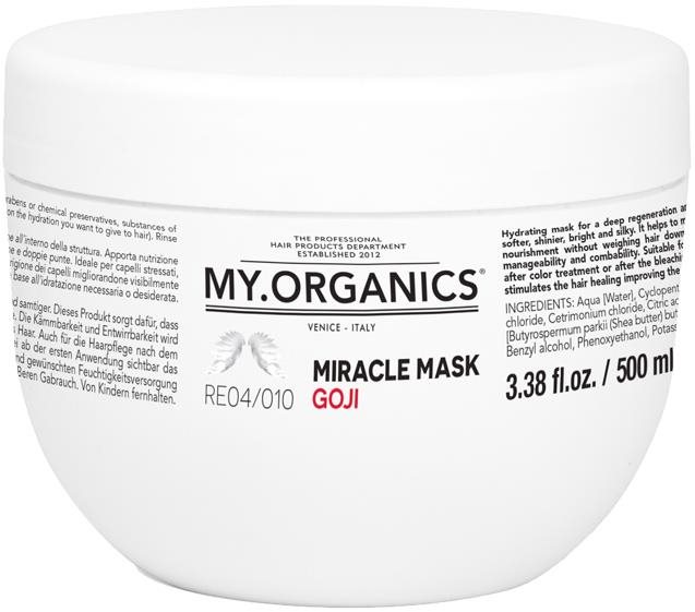 Hajpakolás MY.ORGANICS Miracle Mask Goji 500 ml