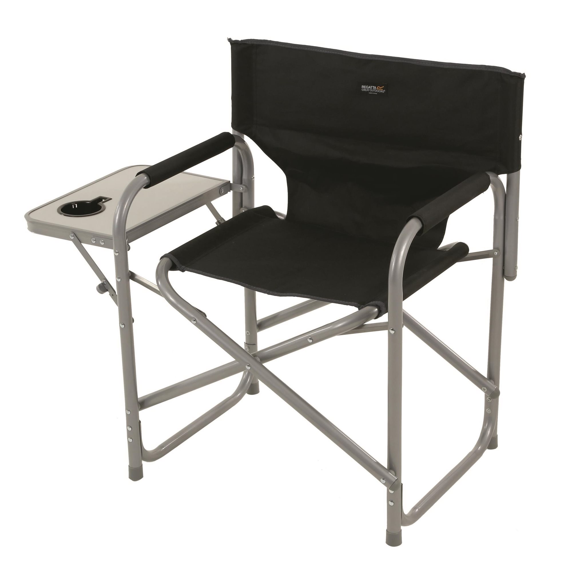 Kempingszék Regatta Directors Chair Black/Sealgr