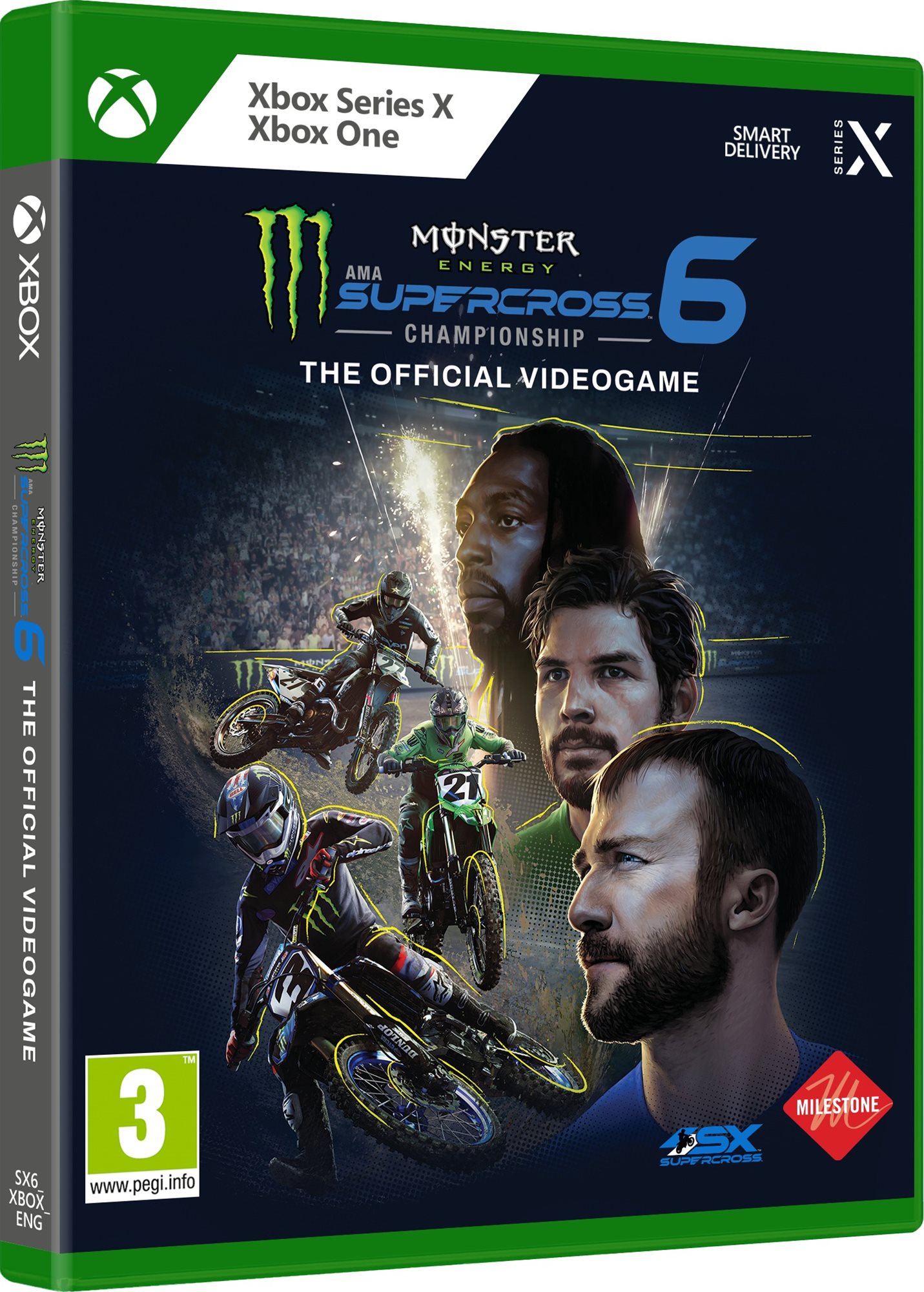 Konzol játék Monster Energy Supercross 6 - Xbox