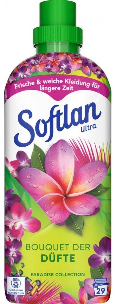 Öblítő SOFTLAN Paradise Collection 650 ml (29 mosás)