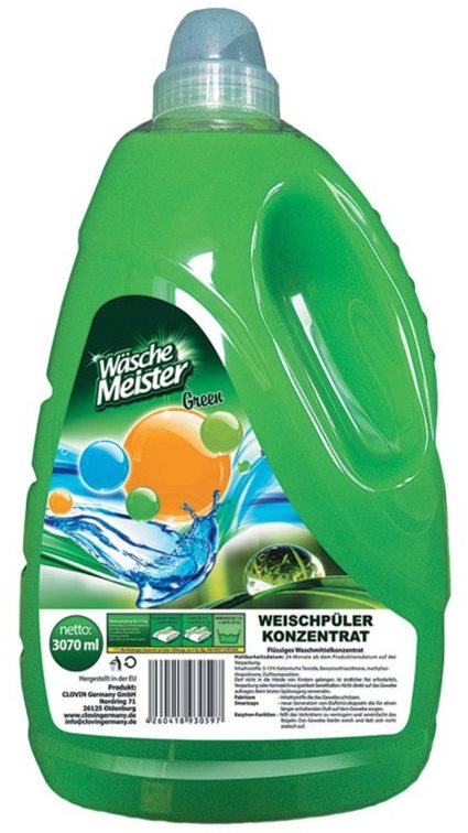 Öblítő WASCHE MEISTER Green 3