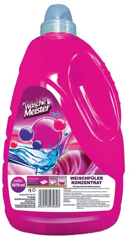 Öblítő WASCHE MEISTER Pink 3