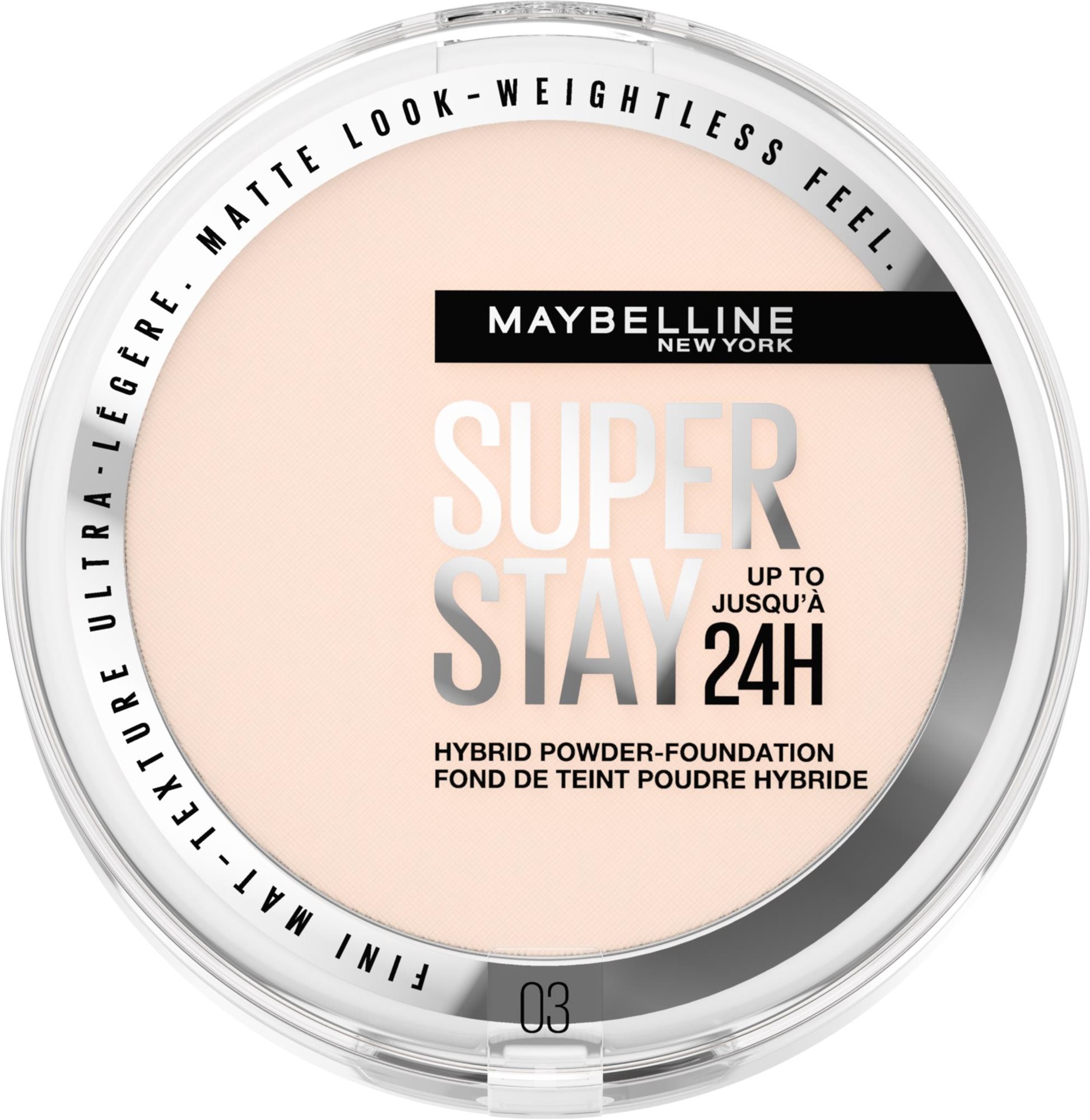 Púder MAYBELLINE NEW YORK SuperStay 24H Hybrid Powder-Foundation 03