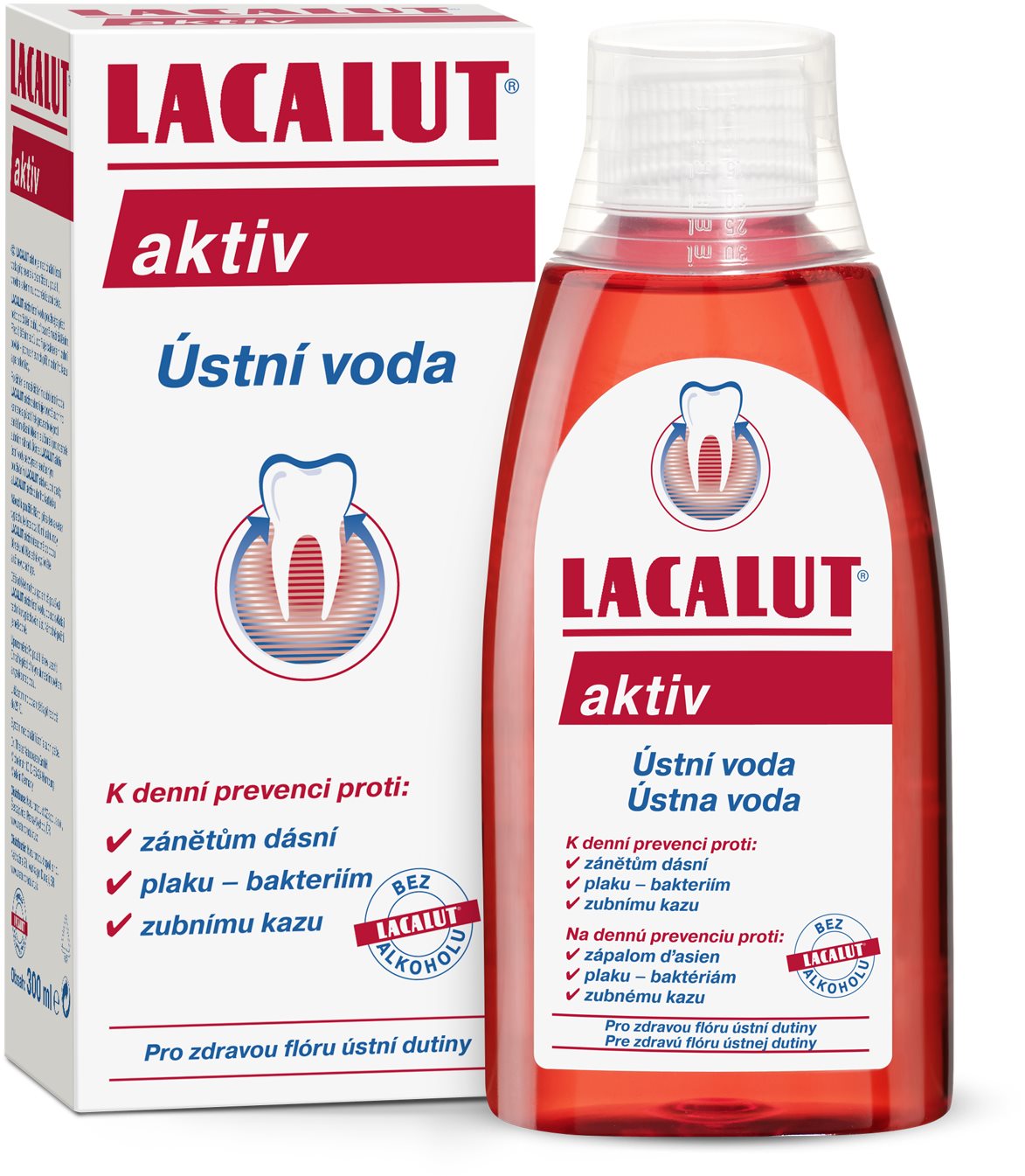 Szájvíz LACALUT Aktiv 300 ml