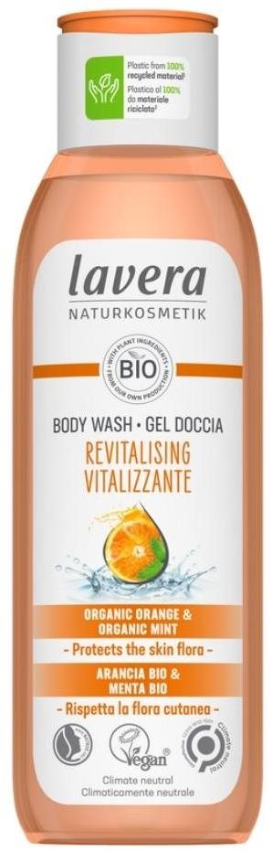 Tusfürdő LAVERA Revitalizáló tusfürdő narancsos-mentás illattal 250 ml