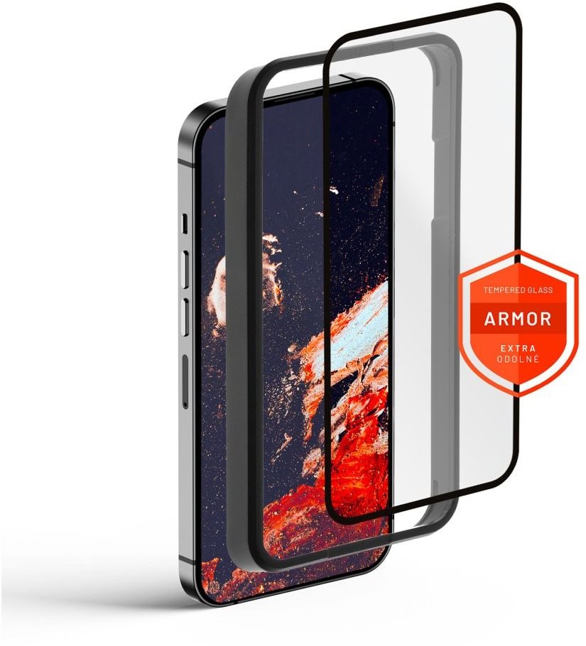 Üvegfólia FIXED Armor Üvegfólia applikátorral az Apple iPhone 14 Plus/13 Pro Max készülékhez