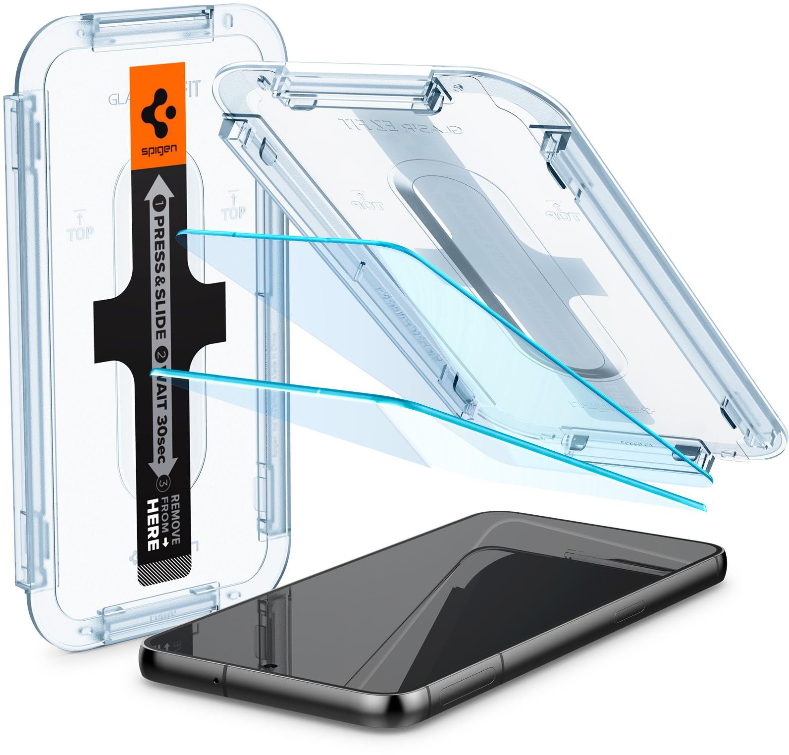 Üvegfólia Spigen Glass EZ Fit 2 Pack Samsung Galaxy S23+