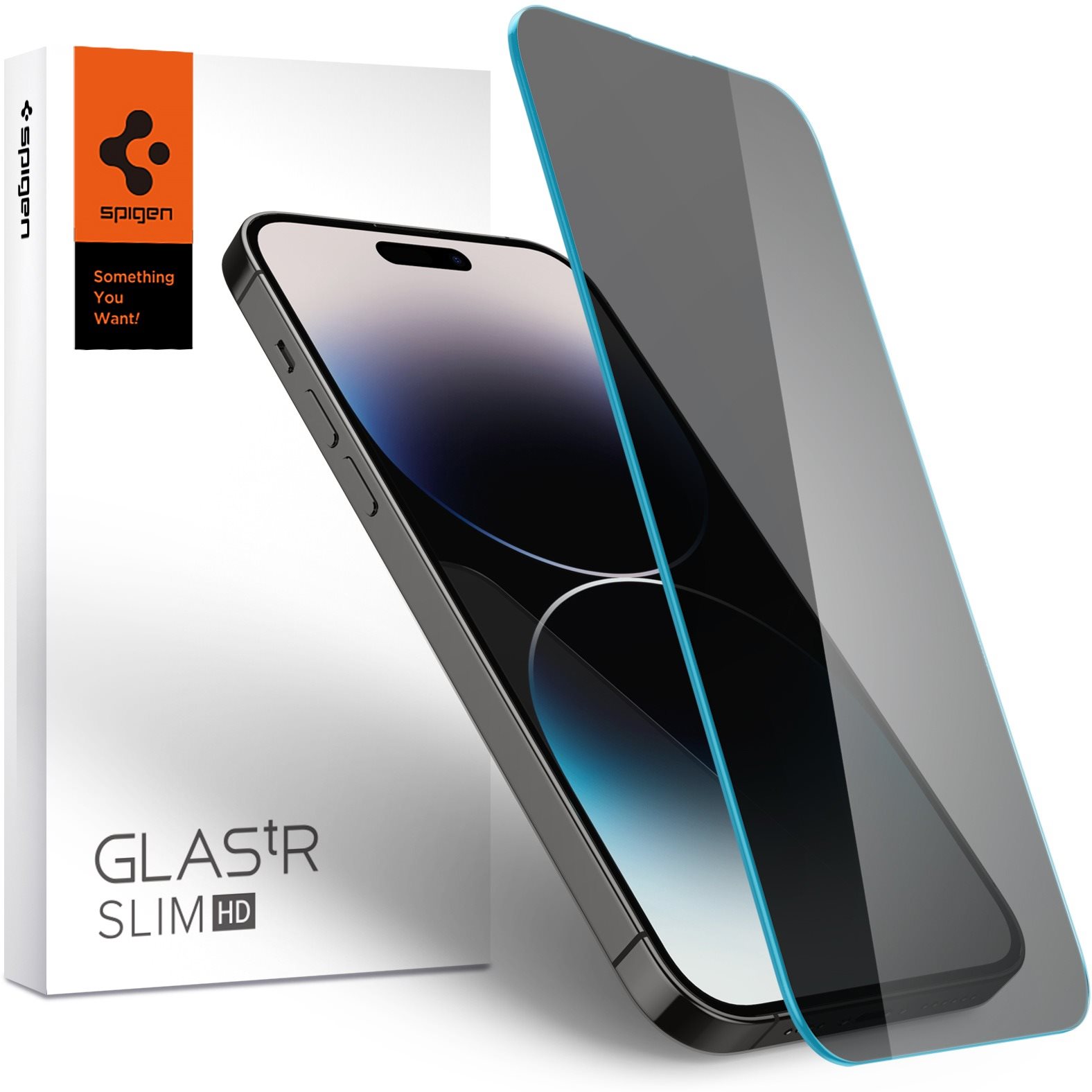 Üvegfólia Spigen tR Slim HD Anti Glare/Privacy 1 Pack iPhone 14 Pro