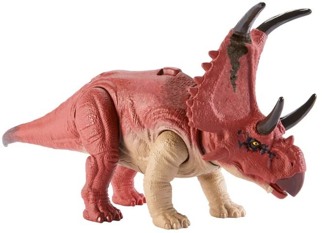 Figura Jurassic World Dinoszaurusz vad üvöltéssel - Diabloceratops