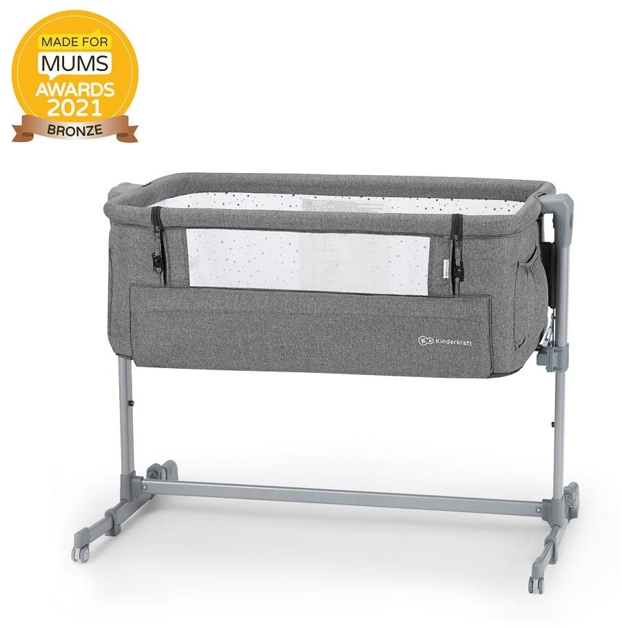 Babaágy Kinderkraft Neste Up Grey Melange