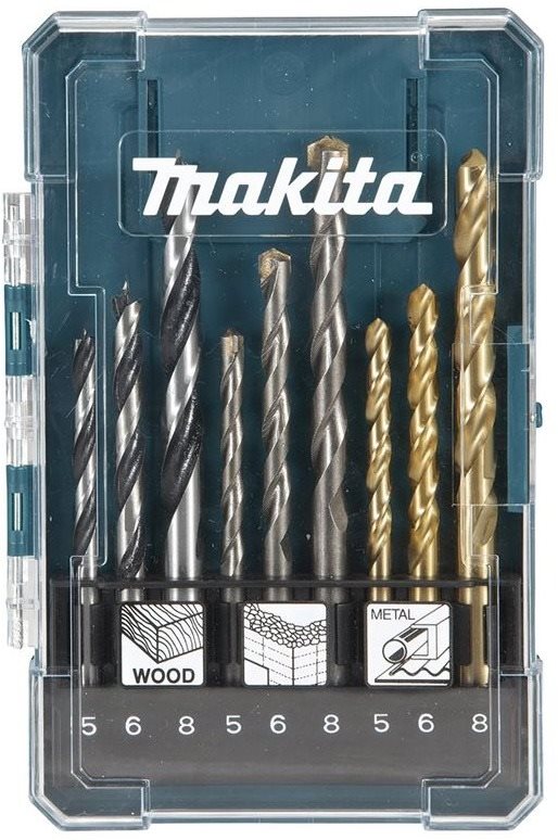 Fúrószár készlet falazatba MAKITA D-08660 MIX 9 db