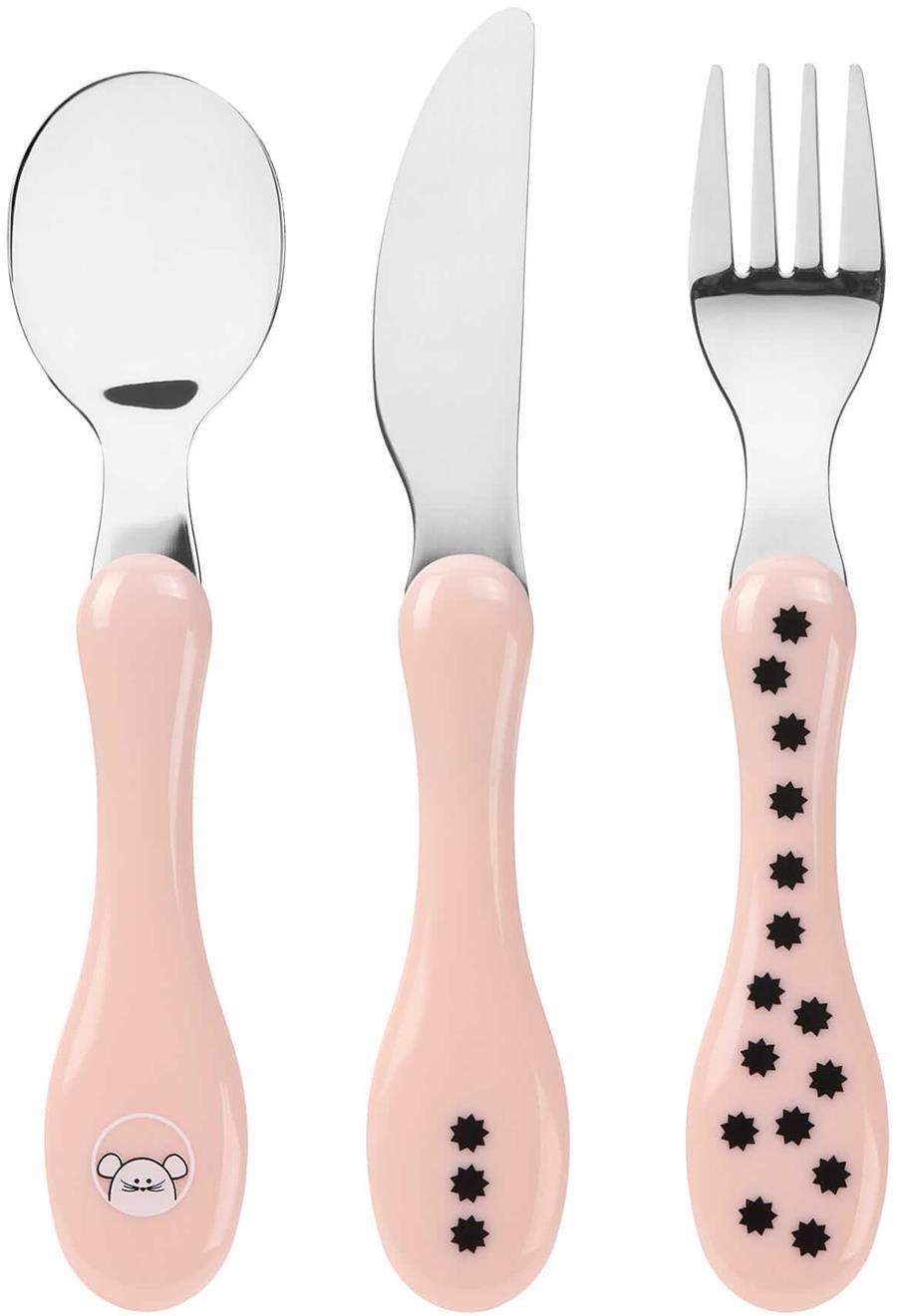 Gyerek evőeszköz Lässig Cutlery Little Chums Mouse