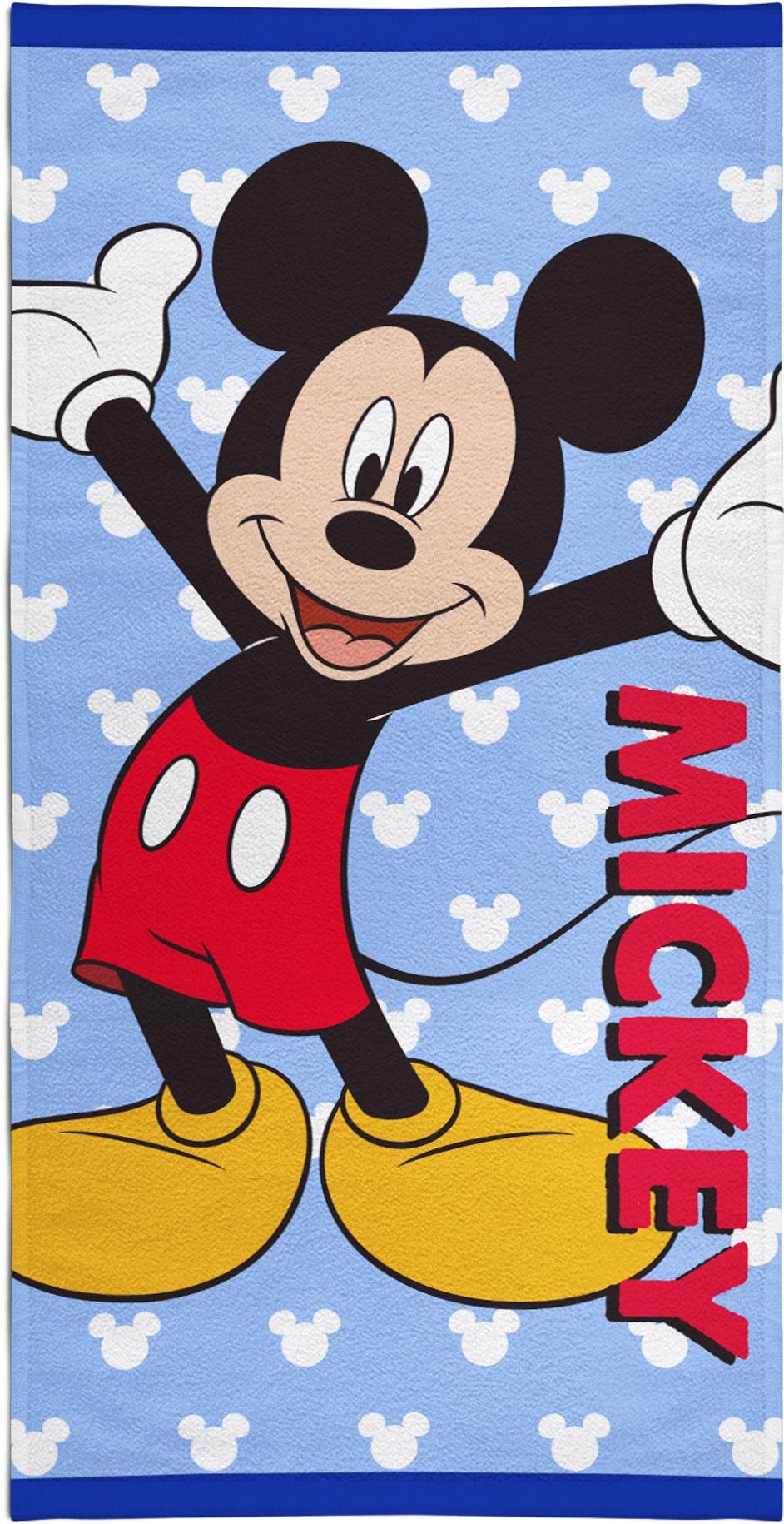 Gyerek fürdőlepedő FARO gyermek strandtörülköző Mickey Mouse II