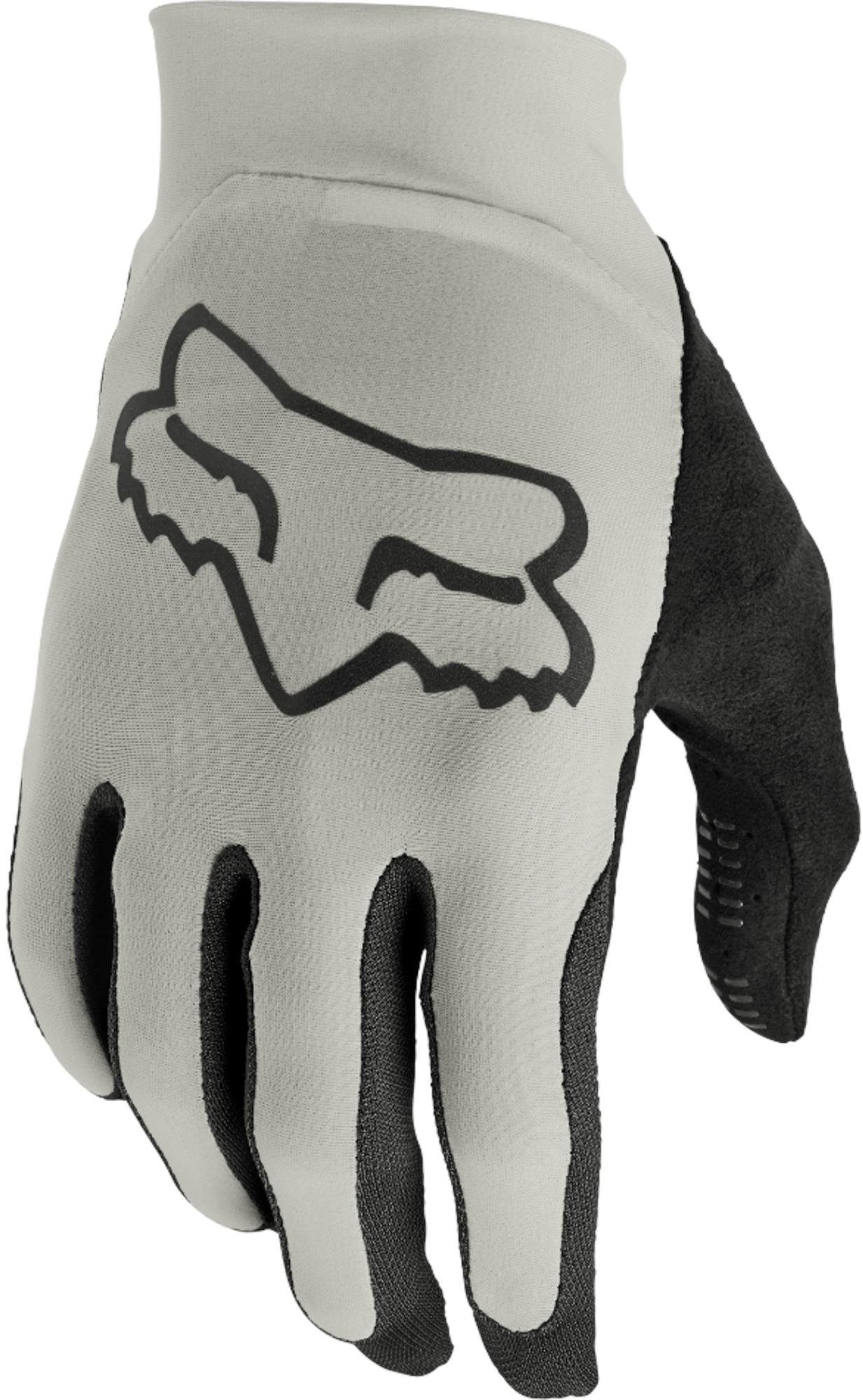 Kerékpáros kesztyű Fox Flexair Glove szürke