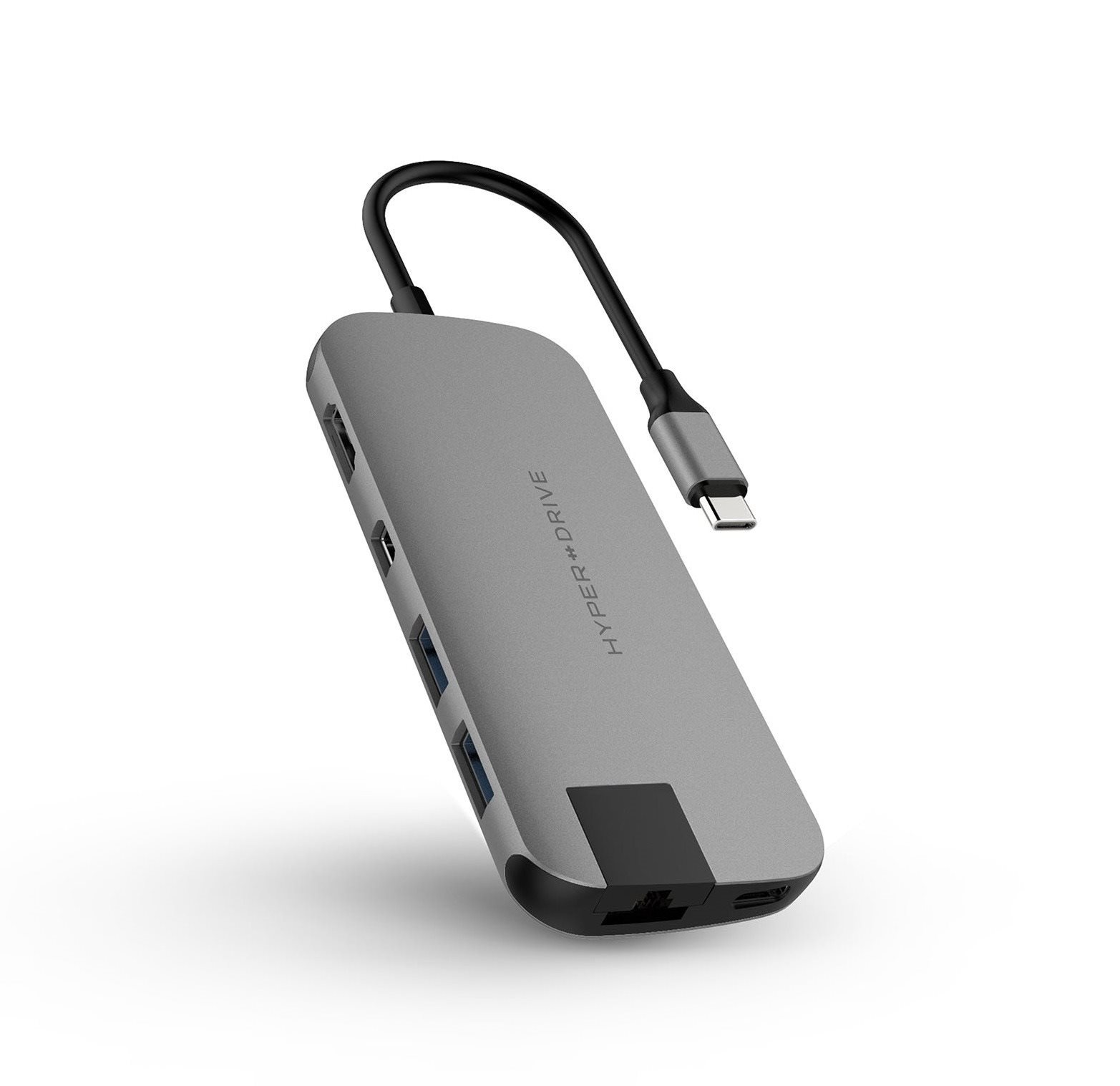 Port replikátor HyperDrive SLIM USB-C Hub - asztroszürke